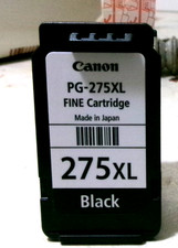EMPTY CARTRIDGE Genuine Canon 275XL black ink