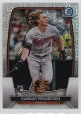 2023 Bowman Mega Box Chrome Mojo Refractor Gunnar Henderson #65 12lq