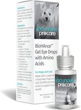 Sentrx - Ocunovis Procare Gel Eye Drops for Dogs and Cats, Hydrating Cat and Do