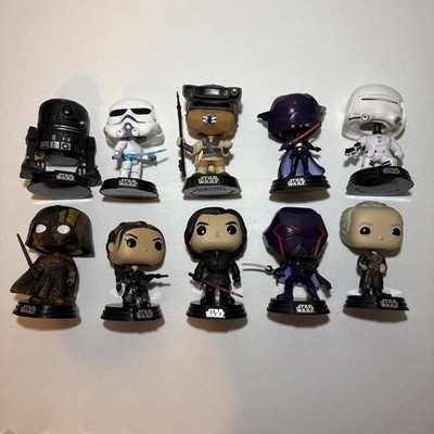 Funko Pop! Vinyl: Star Wars Lot Of 10 Loose/ OOTB