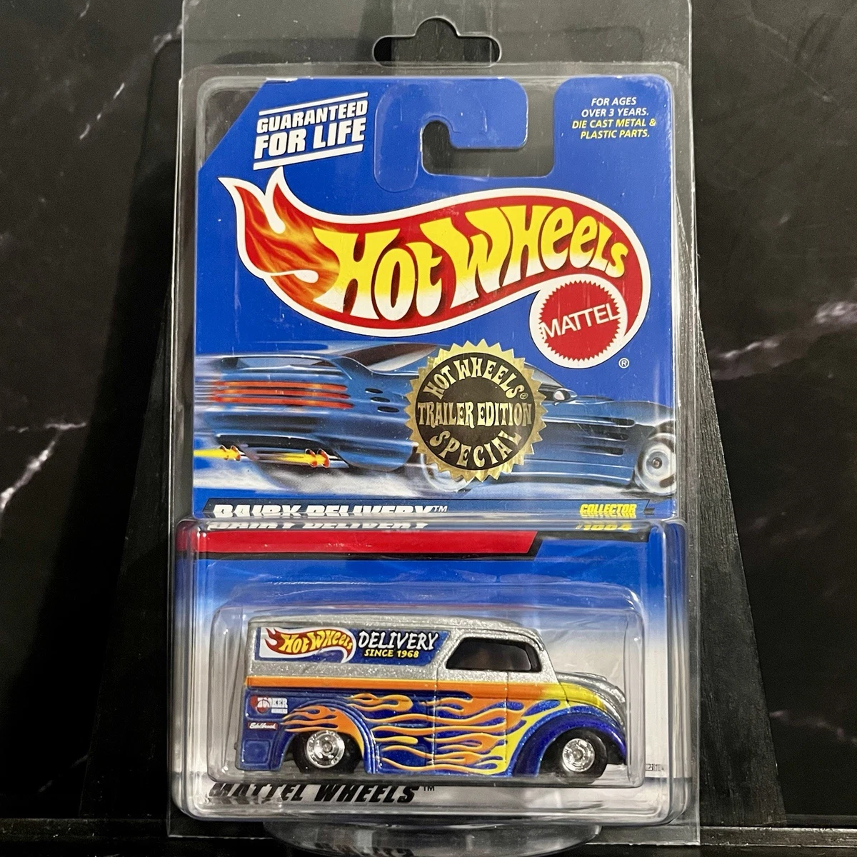 Mattel Hot Wheels Dairy Delivery 1:64 Scale Diecast Cars, Trucks