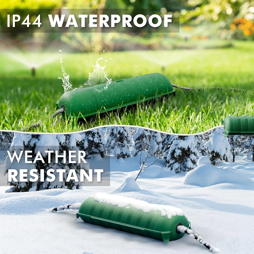 2 PACK RESTMO Outdoor IP44 Waterproof Connection Box, Extension Cord Plug Cover - Image 4 of 4