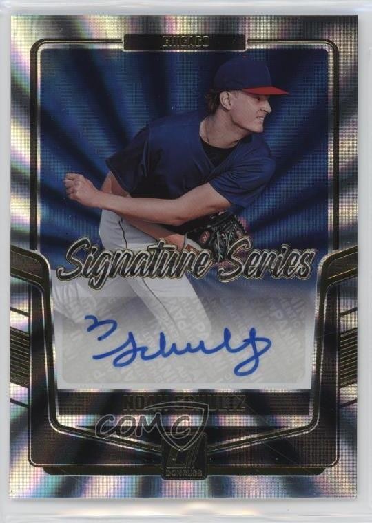 2024 Panini Donruss Signature Series Laser Noah Schultz #SS-NS Auto y6t