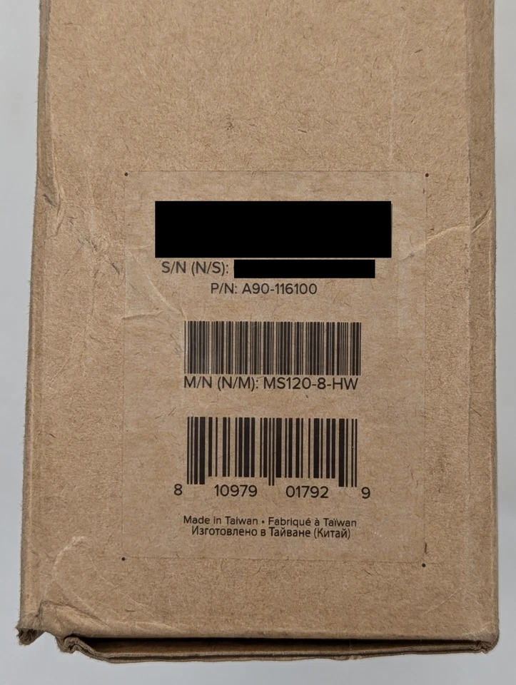 Cisco Meraki 8-Port PoE+ Gigabit Ethernet Switch (MS120-8FP-HW) | Unclaimed - Image 4 of 4