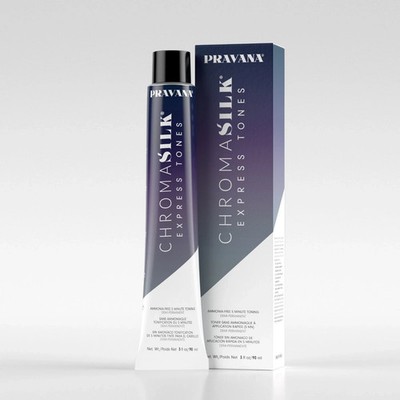 Pravana Chroma Silk Express Tones 3 oz - Smokey Silver