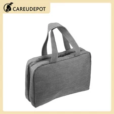 1Pcs Travel Toiletry Bag Makeup Cosmetic Bag Organizer Waterproof Polyester Gray