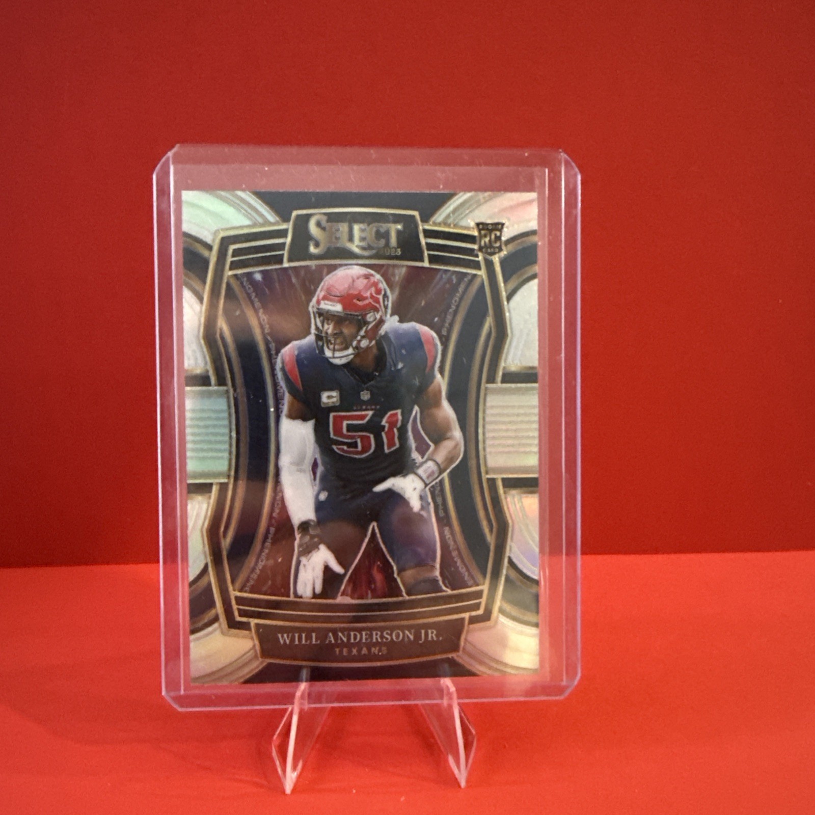 2023 Panini Select - Phenomenon Will Anderson #PH-WAN Silver Prizm (RC)