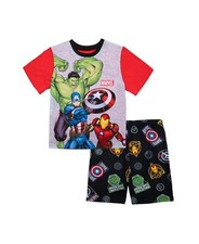 Avengers Little Boys Short Pajama Set, 2 Pc - Assorted