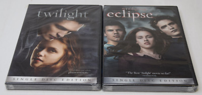 Twilight and Eclipse (Single-Disc Edition) DVD, Michael Welch,Brand New Sealed