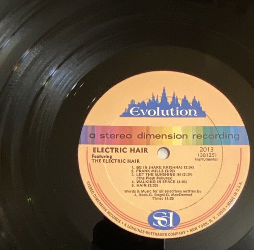 2 Close Encounters ELECTRIC HAIR Moog ELECTRONIC Musical Covers SYNTH Film MOVIE - Picture 3 of 9