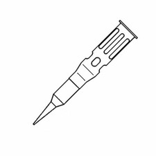 Weller T0051613499 60-01-05 Soldering Tip For WP 60 - Needle Tip - Ø0.5mm