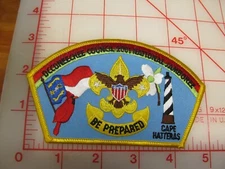 Occoneechee Council 2001 JSP collectible yellow border patch (mA)