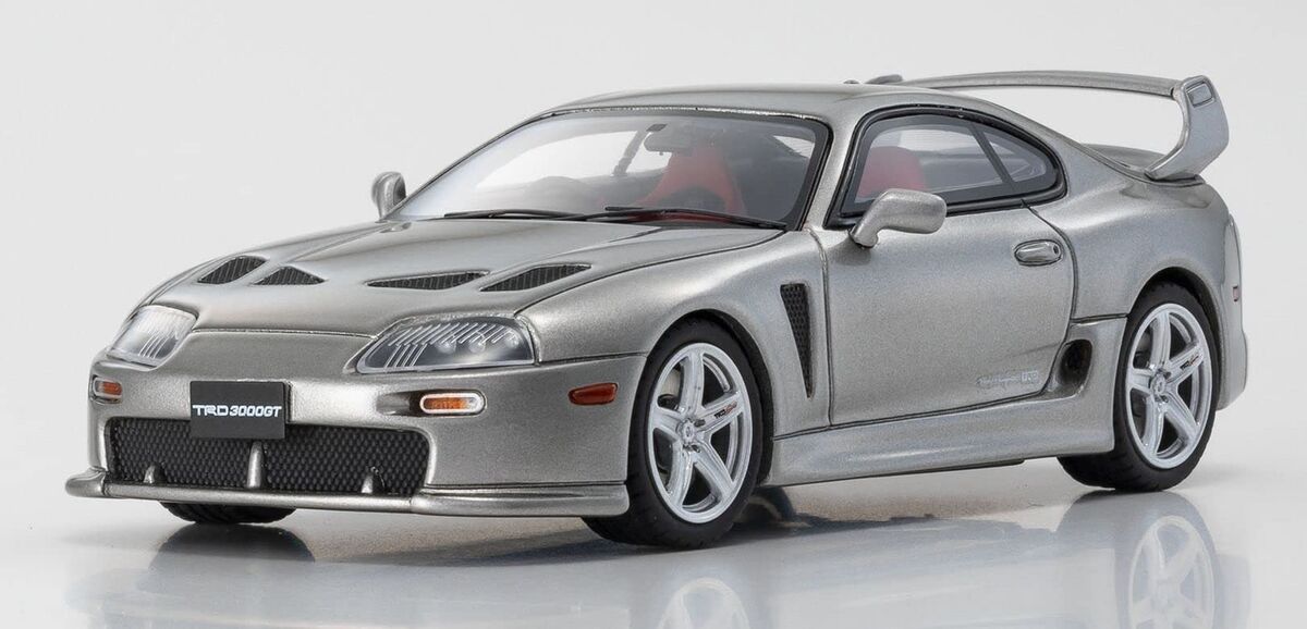 Kyosho Original 1/43 Toyota TRD 3000GT Silver Finished Kyosho Original 1/43 Toyota TRD 3000GT Silver Finished