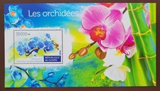 Guinea 2015 / Flowers -Orchids / 1v ms