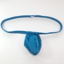 K1101 Mens Bulge Pouch String Thong Jocks Swimsuit Adjustable Pouch Back Options