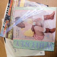 20-Pack JAPANESE RESEALABLE 7" Vinyl Record Outer Jacket Sleeves F202 CP 