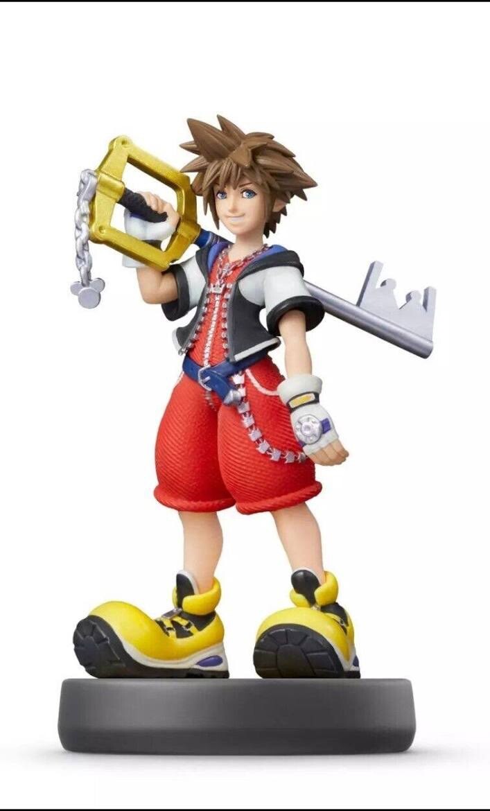 Amiibo - Sora Kingdom Hearts Super Smash Bros Series Nintendo
