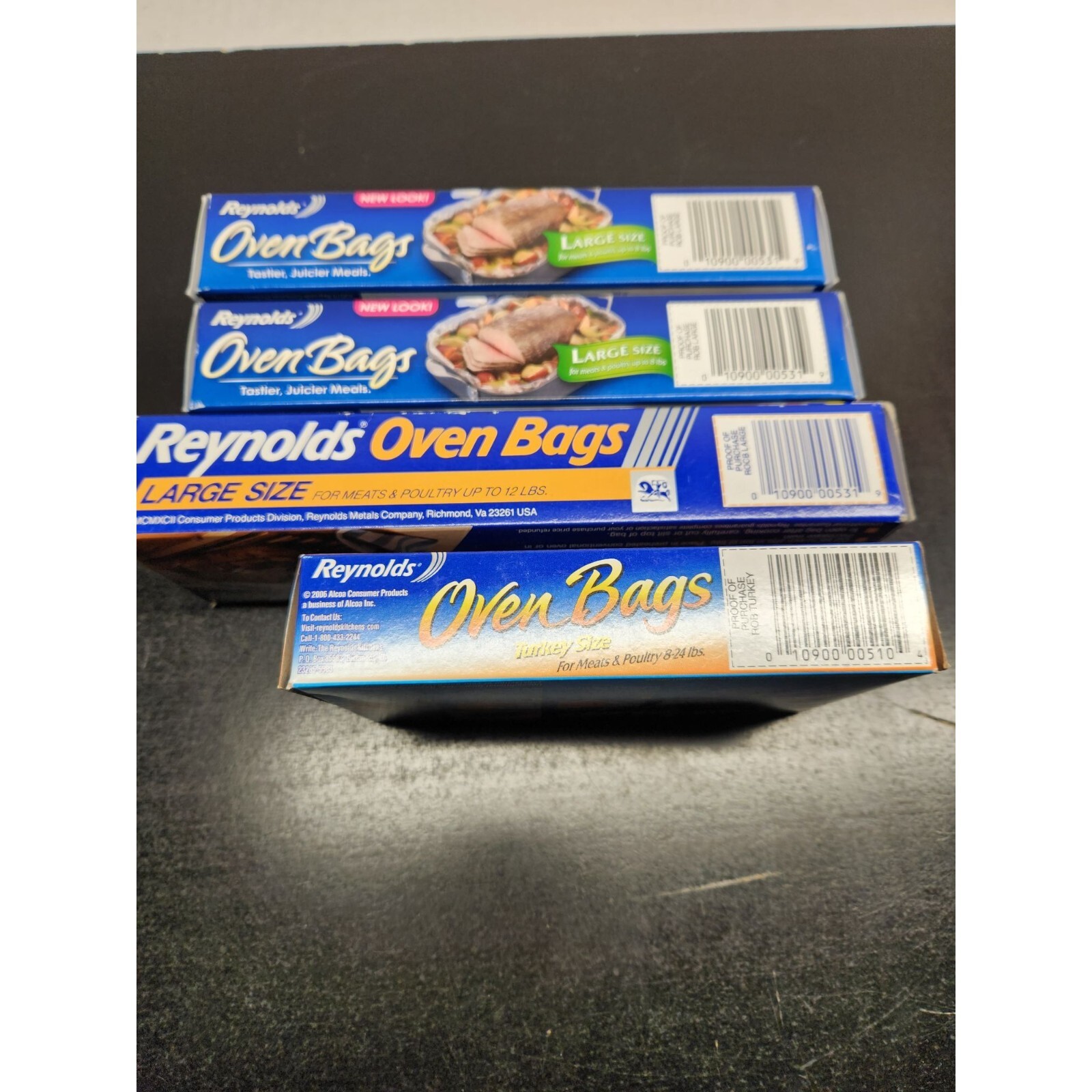 4 Sealed Boxes of Reynolds Oven Bags SEE PHOTOS eBay