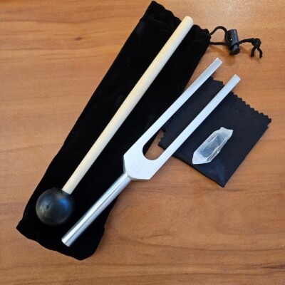 528 hz Tuning Fork with Quartz Crystal Sound Healing | eBay