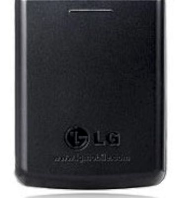 GENUINE LG KG270 BATTERY COVER Door BLACK candy bar style cell phone back panel