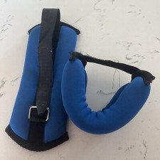 Tone Fitness 2lb Pair of Ankle/Wrist Weights 1 lb Each. Blue