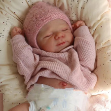 Deluxe Bebe Reborn Girl,  Cuddly Full Body Silicone,  Realistic Reborn Baby Girl