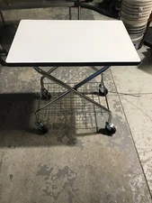 Wesco Industrial Products Foldaway AV Folding Office Cart Capacity 200 Lbs.