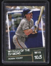 2020 Topps Robin Yount WARriors of The Diamond Gold Parallel /50 WOD-48