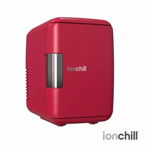 Ionchill Minicooler AC DC Portable Thermoelectric Cooler 4L Red