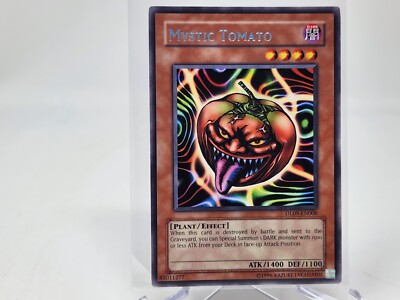 YuGiOh Mystic Tomato DL09-EN006 Duelist League Silver Foil NM | eBay