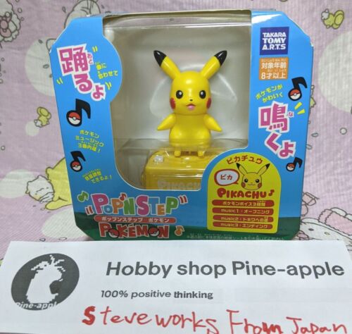 Pop'n step pokemon pikachu male type voice dance music Takara Tomy from japan - Picture 1 of 4