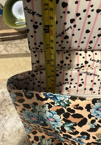 Betsey Johnson Backpack Blue Flower LBZOOEY Cat Print Bag NWT - Picture 13 of 14