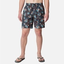Columbia NWT Summertide Stretch Printed Shorts Men's XXL Swim UPF 40