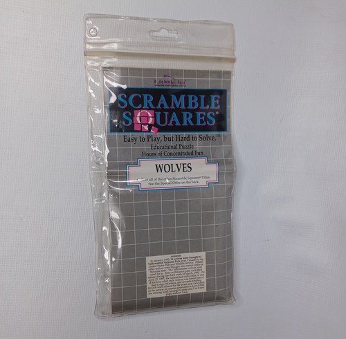 Scramble Squares Wolves Puzzle 9 Square Pieces