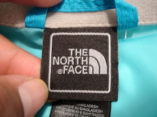 The North Face Blue Hyvent Rain Wind Jacket Waterproof Shell Parka Girls L 14/16 - Picture 19 of 23