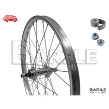 Ruota / Cerchio Posteriore Bici Graziella - Epoca - Pieghevole - MTB 20 " x 1.75