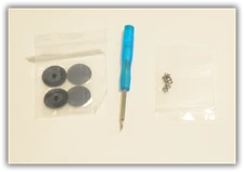 10 bottom Case Screws 4 case feet kit Macbook Pro Retina A1398 A1425 A1502 