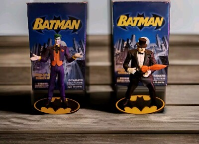 Batman Mini Figur Comics Selection Joker&Pinguin In Orginal Box von Yamato 2006