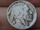 1920 D Buffalo Nickel 5 Cent Piece- Denver, Fine Details
