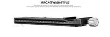 【Leofoto USA】Leofoto NR-200 200mm long nodal slide with clamp Arca