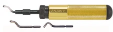 Shaviv 90087 Set EW/Aluminum Handle Heavy DeburrW/1 ea E100 E200,E300 Blades&E