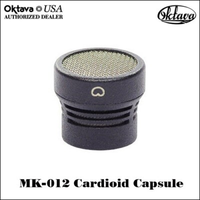 Oktava - Black MK-012 Cardioid Capsule - Brand New