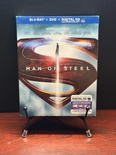 Man of Steel Blu-Ray/DVD NM Slipcover Included