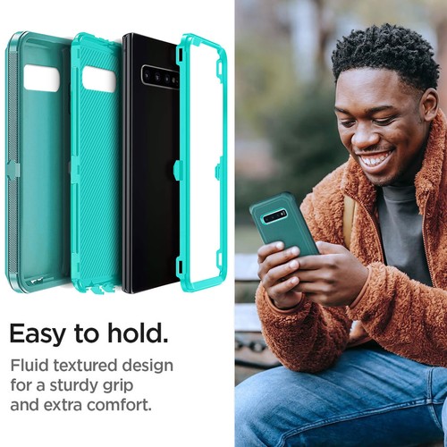 Für Samsung Galaxy S10/S10E/S10 Plus Hybrid Hülle Stoßfest Robust Cover - Bild 66 von 69