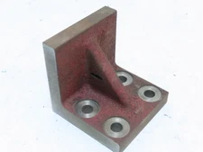 Suburban PAW-030303-G Plain Webbed Angle Plate Ground Finish 3"x3"x3"