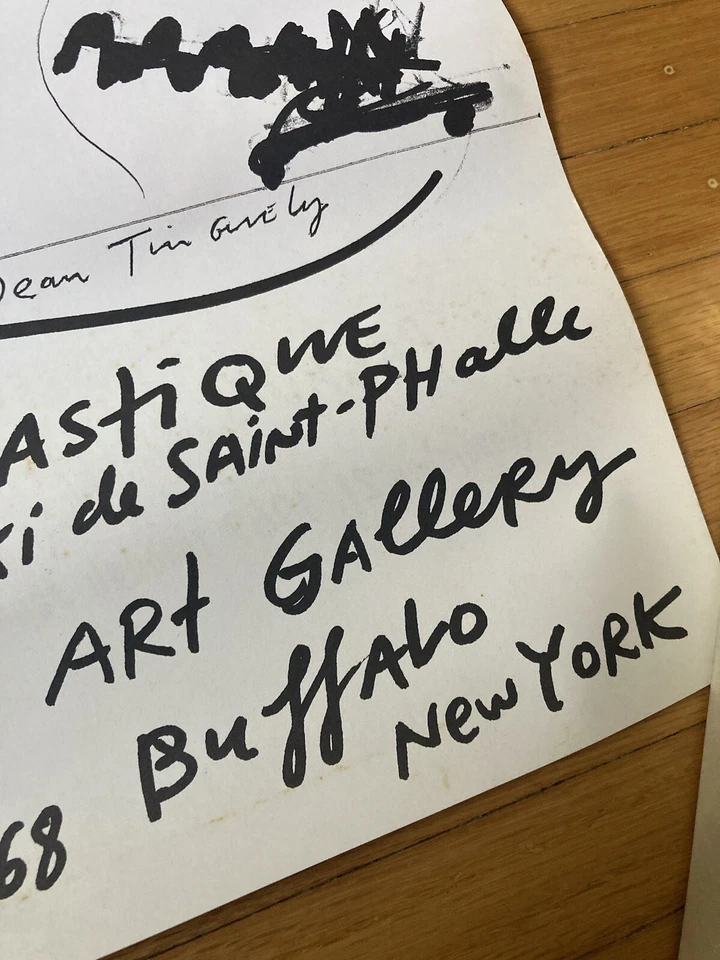 Niki de SAINT PHALLE: Paradis Fantastique, Dancing Nana rose original 1967 Foto 4 de 4