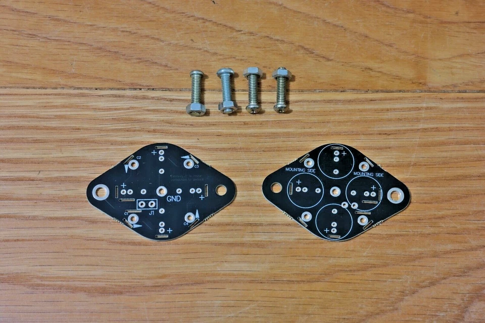 EICO HF-60 Amp Restauración Recapitulación Reparación Actualización Reconstrucción Kit Filtro Condensador Foto 4 de 4