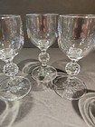 SET OF 5 BOHEMIA CRYSTAL CLAUDIA CORDIAL GLASSES  4 1/4" TALL — photo 3
