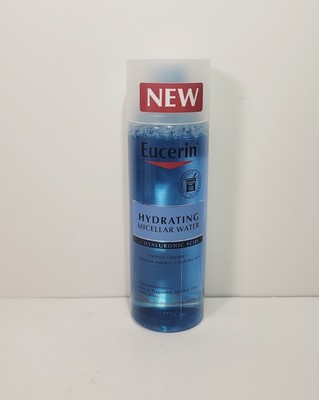 NEW Eucerin Hydrating Micellar Water w/Hyaluronic Acid 6.8 fl oz