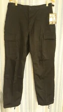 Rothco NEW Military Tactical BDU Fatigue Pants Mens Medium black